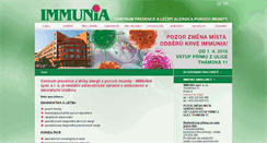 Desktop Screenshot of immunia.org